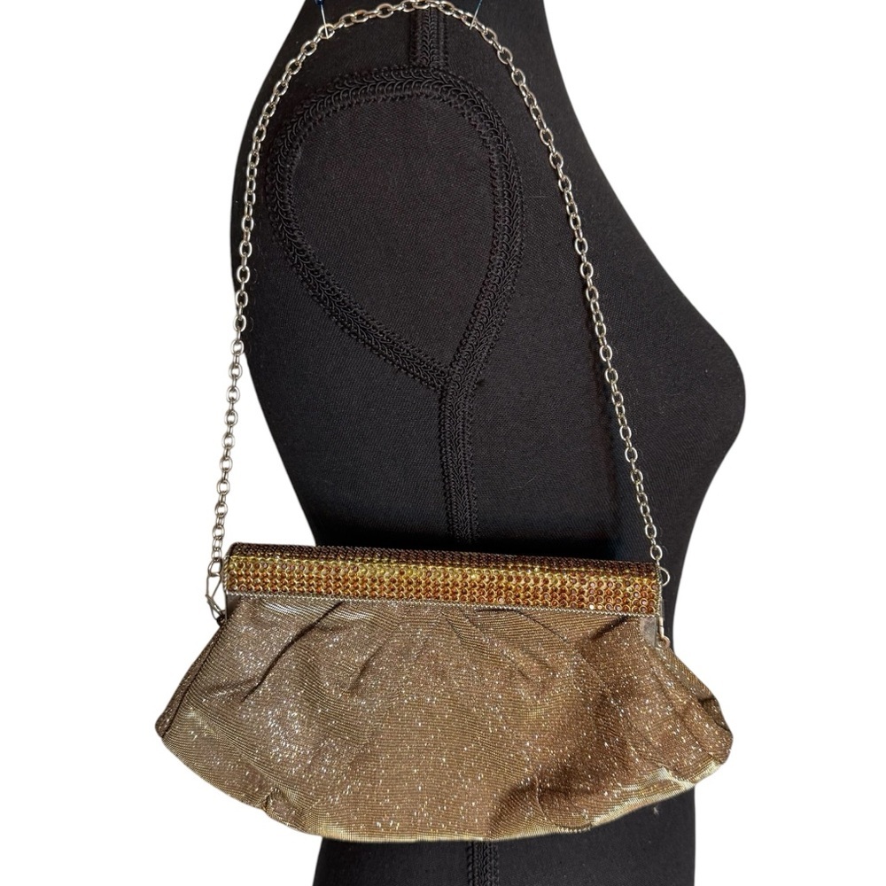 LE JOU JOU Evening Bag Purse Clutch Sparkling Shiny Sparkly Rhinestones